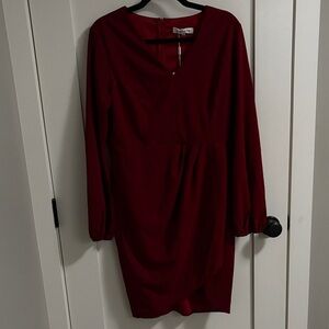Elegant Red Dress size L